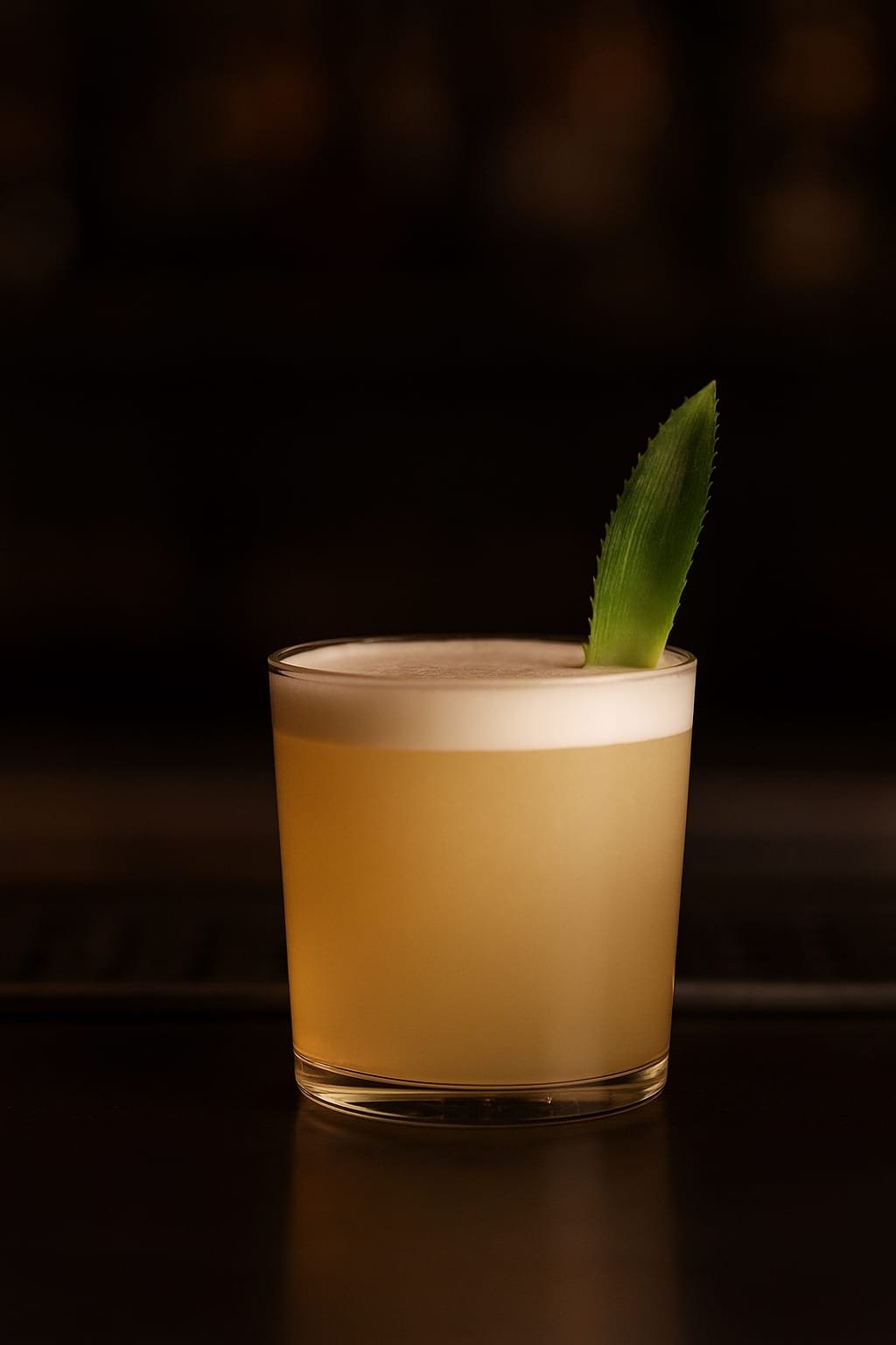 Pineapple and Ginger Rum Sour